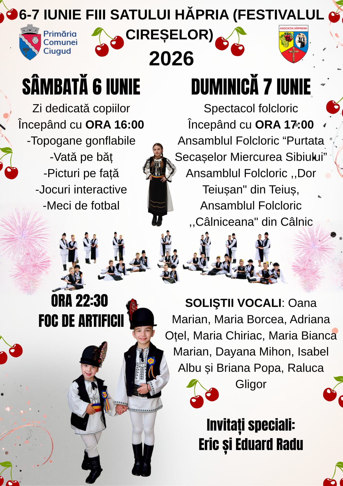 Fiii Satului de la Hapria - Festivalul Cireselor