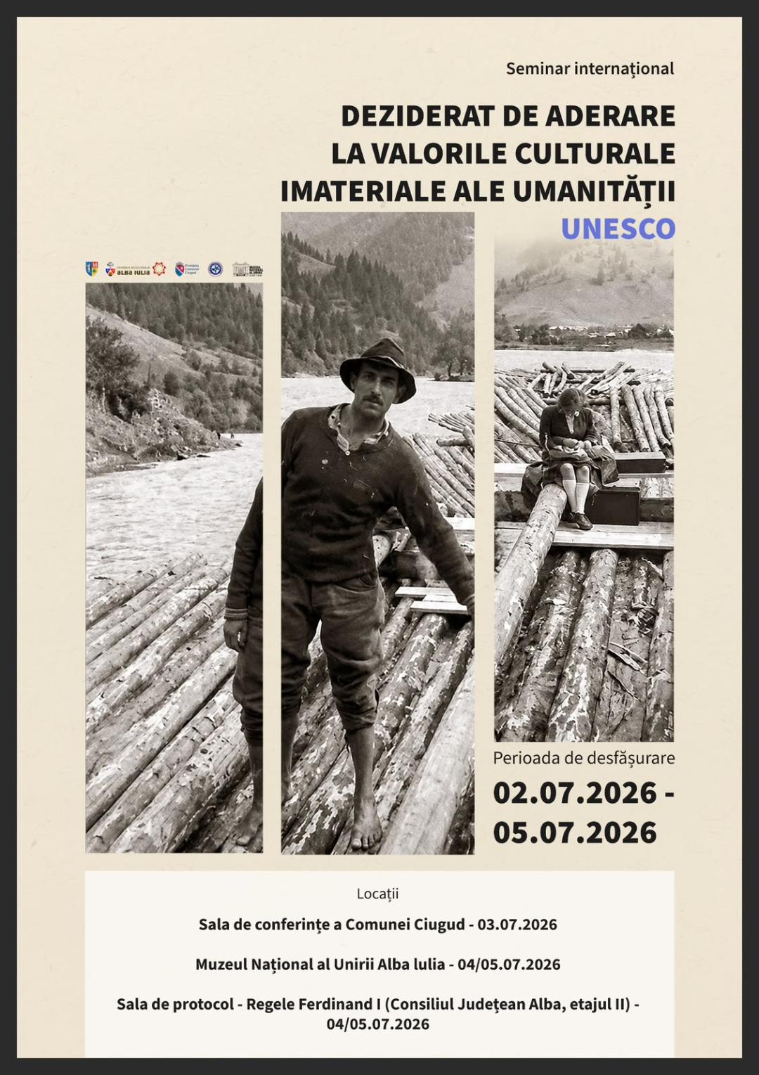 muzeul national al unirii - seminar plutarit - afis