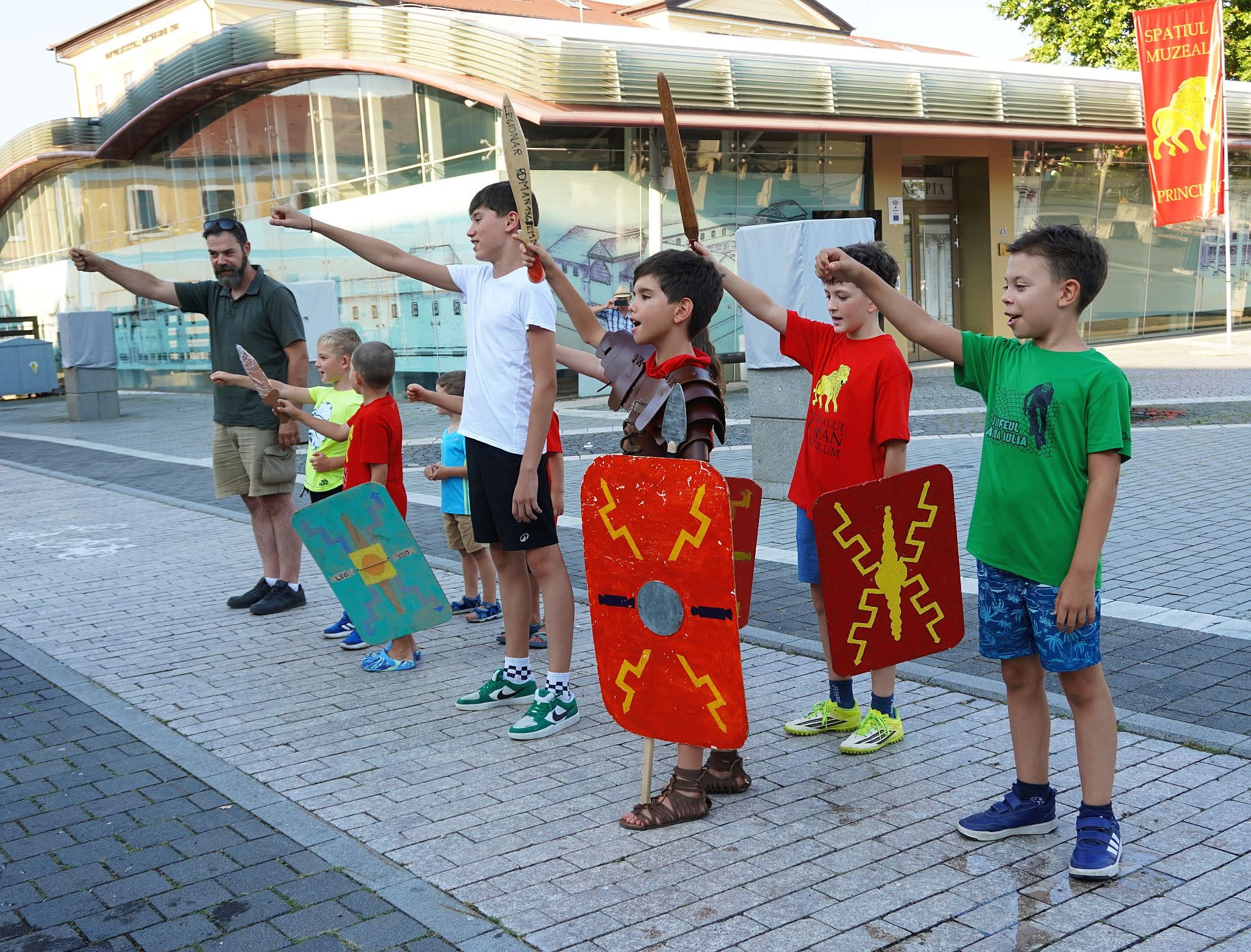 Festivalul Roman Apulum - tinerii