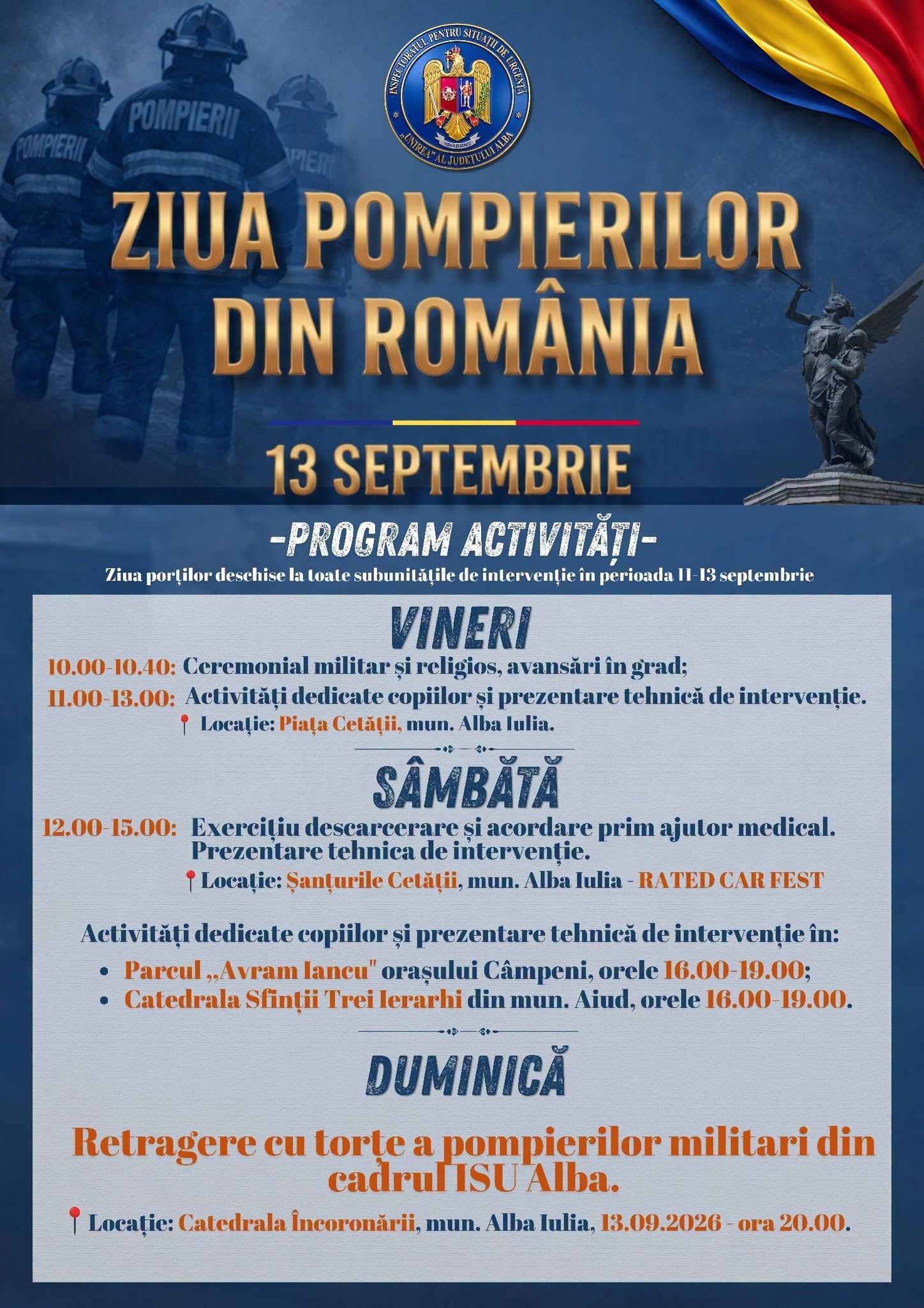 Ziua Pompierilor din Romania